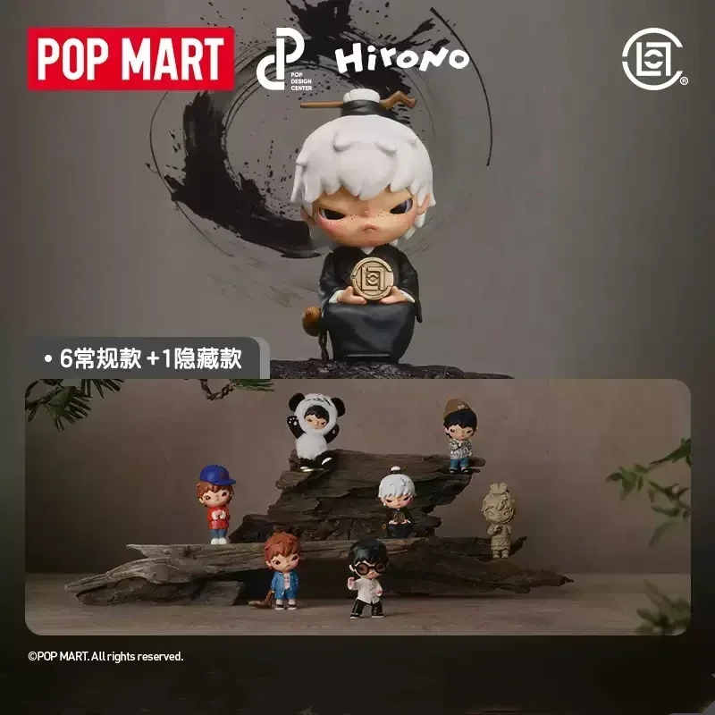 Model Kit Anime Girl - Popmart hirono x clot série caixa