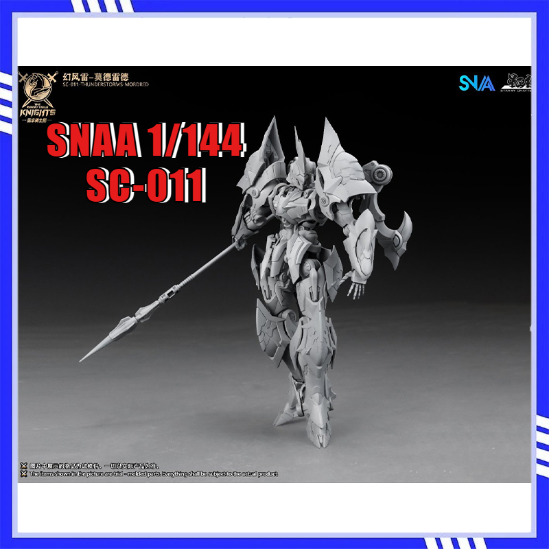 Model Kit Lancelot - SNAA SC-011-THUNDERSTORMS-MORDRED Kit de Montagem da