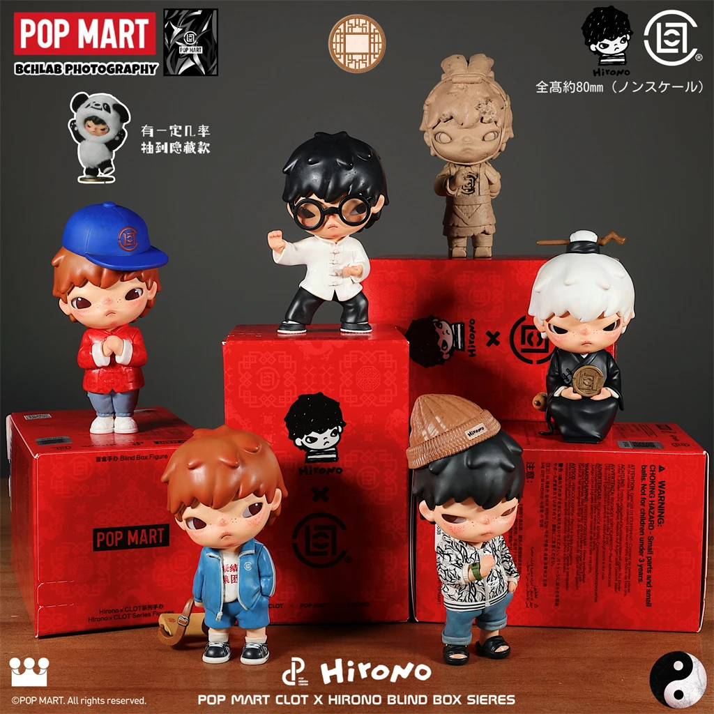 Popmart hirono x clot série ca - Model Kit Anime Girl avaliação e preço