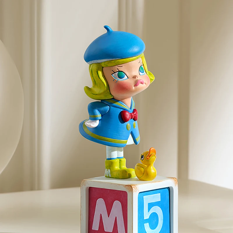 Pop mart molly estátuas de ani - Model Kit Anime Girl avaliação e preço
