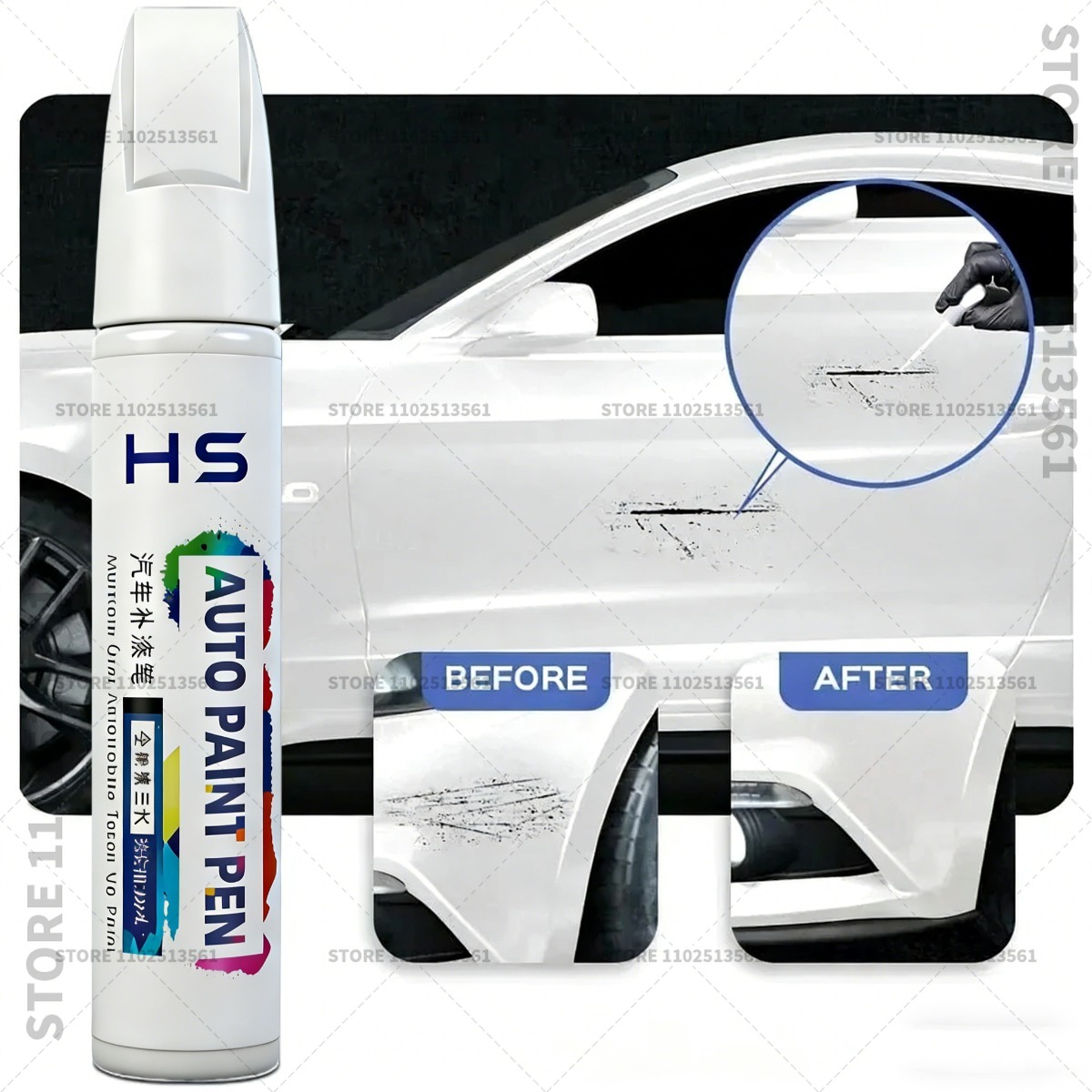 Caneta de Reparo de Pintura Au - Paint Model Kit avaliação e preço